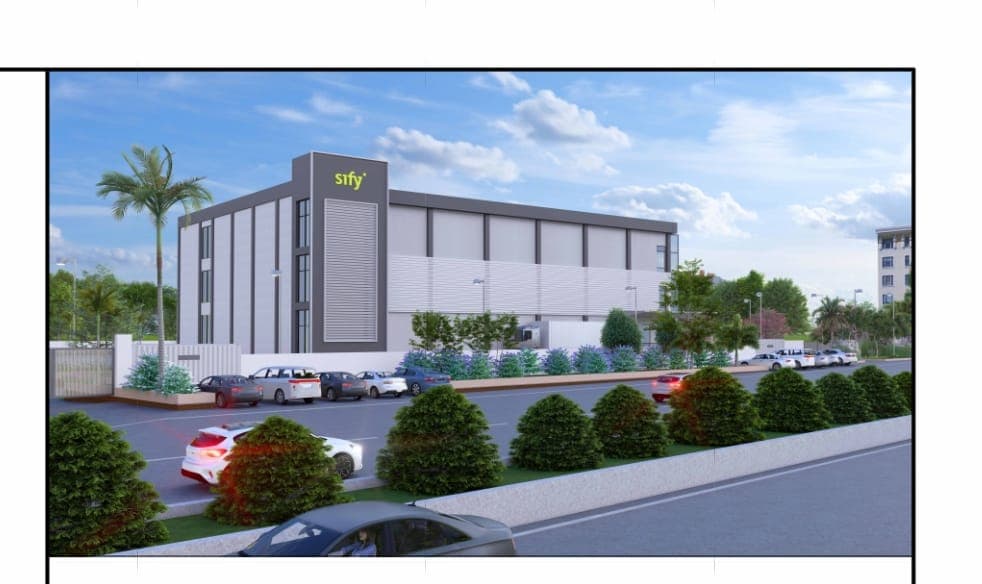 Sify Data Centre — 3D Render